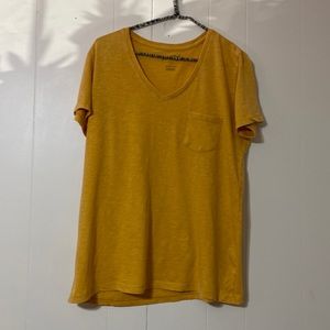 Mustard yellow tshirt